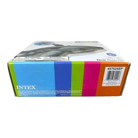 2014 Intex Great White Shark Ride-On, 68" X 42", for Ages 3+ SEALED NEW - Picture 4 of 6